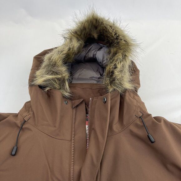 MOOSEJAW MJ Hooded Down Parka Jacket | Tall Walnut | Men’s Size Large | NEW - Picture 9 of 12